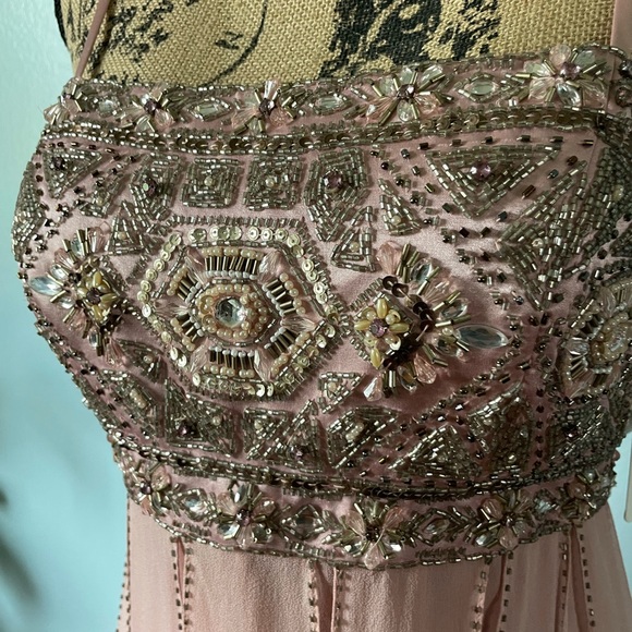 Sue Wong Sequin Flapper Formal Beaded Dress Size 6 NWT - Picture 6 of 15